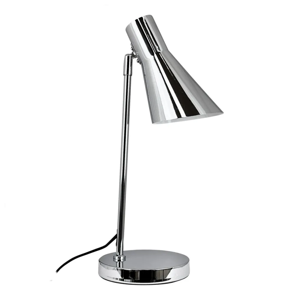 New Dyberg Larsen DL12 45cm skrivbordslampa Krom