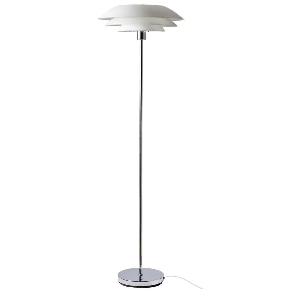 New Dyberg Larsen DL45 golvlampa Vit