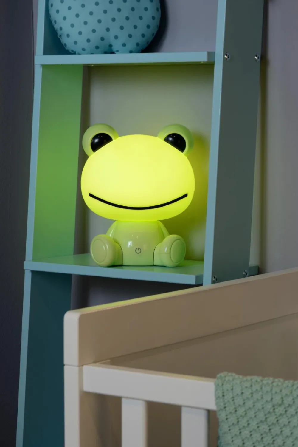 Clearance Lucide Dodo Frog barnlampa Grön