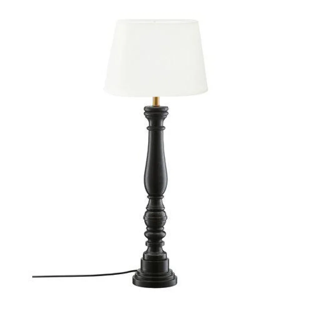 Outlet PR Home Doris 64cm bordslampa Rustik svart