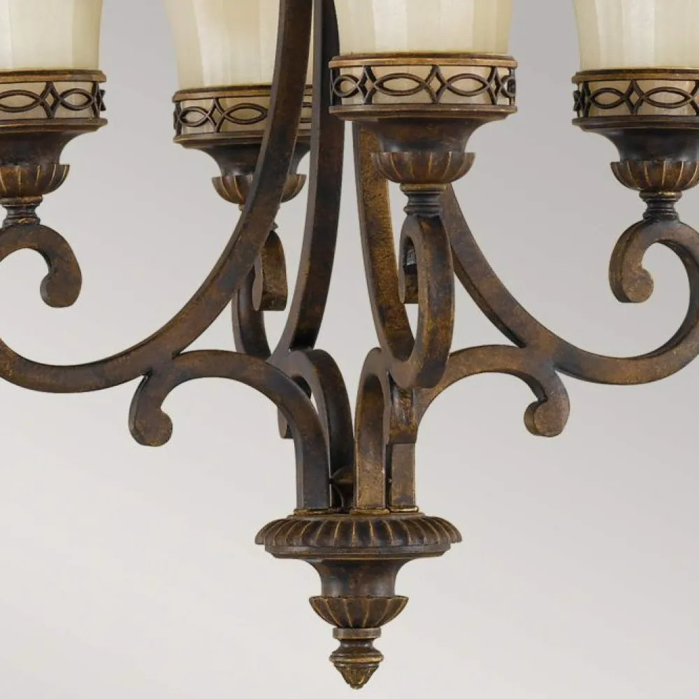 Clearance Elstead Lighting Drawing Room Ø45 taklampa Brons