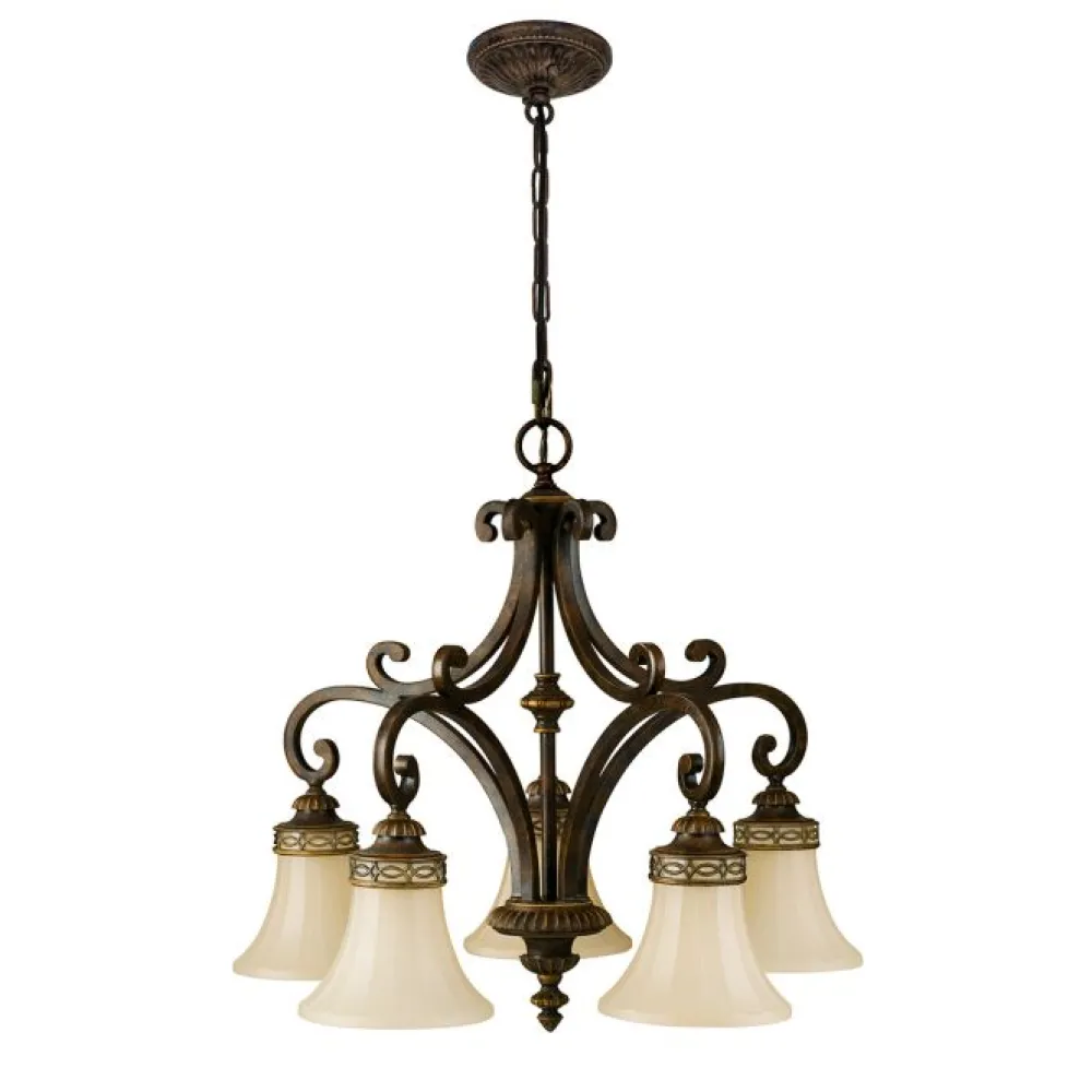 Outlet Elstead Lighting Drawing Room Ø64 taklampa Brons