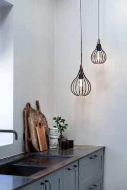 Sale Halo Design Drops Ø30 taklampa Svart