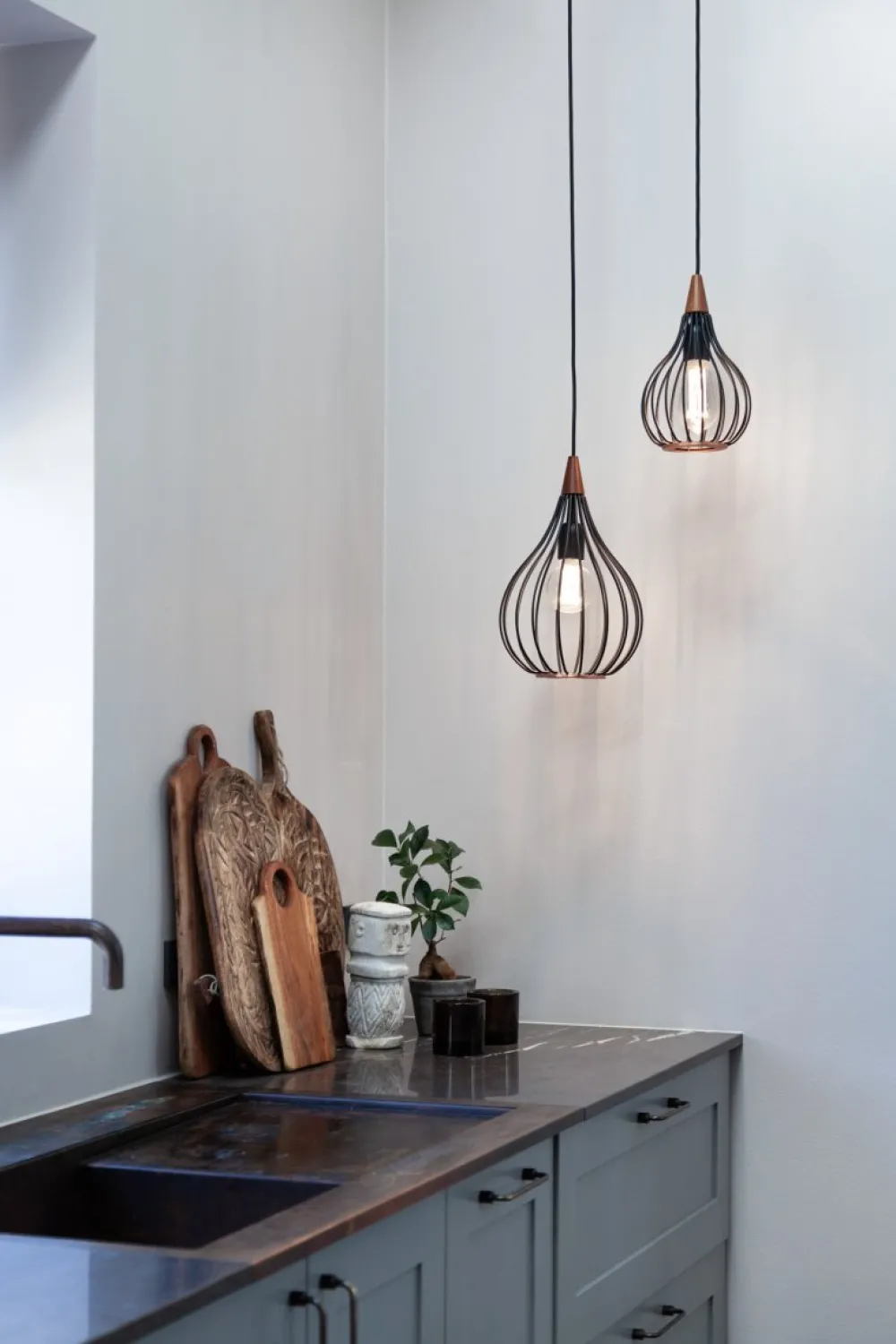 Sale Halo Design Drops Ø30 taklampa Svart