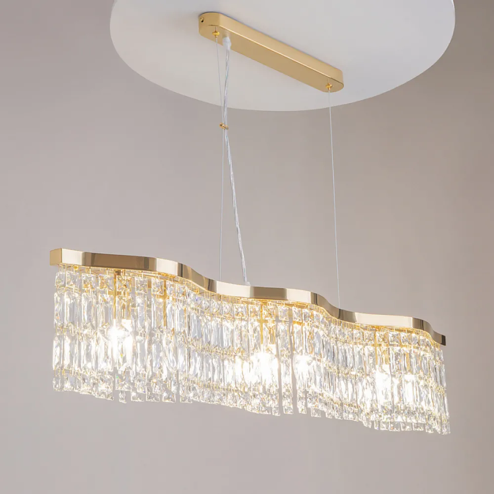 Hot Maytoni Dune 93cm kristall Guld