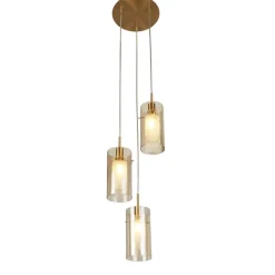 Discount Searchlight Duo Ø26 taklampa Brons