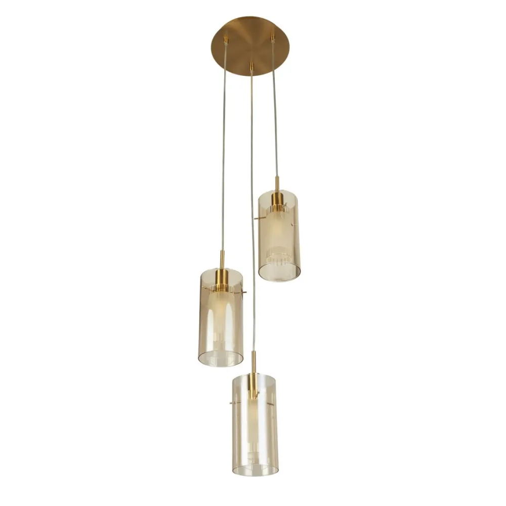Discount Searchlight Duo Ø26 taklampa Brons