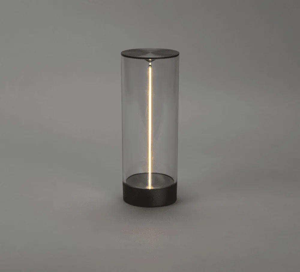 Clearance Konstsmide Edison 24cm portabel Antracit