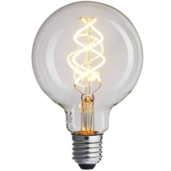 Clearance Unison E27 glob 5W 2200K dimbar Transparent