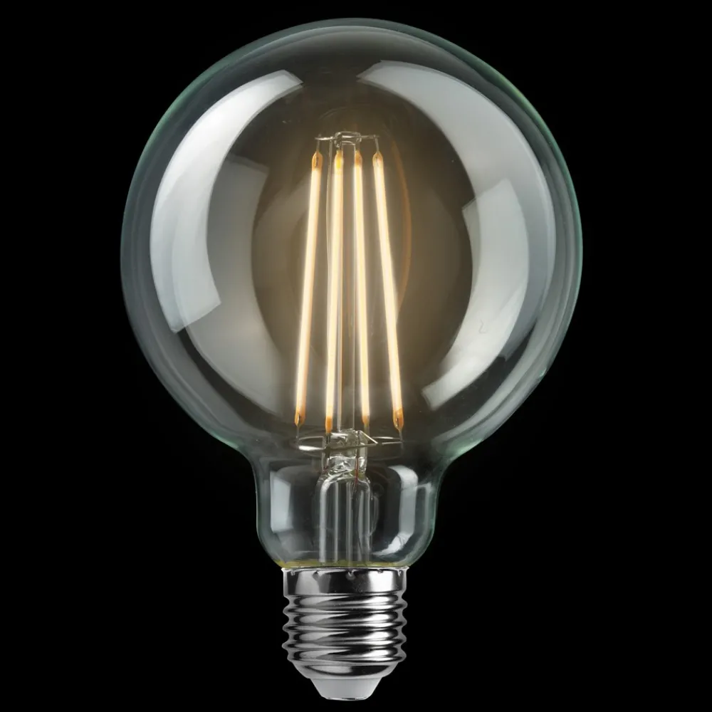 New Unison E27 glob 7,5W 2200K dimbar Transparent