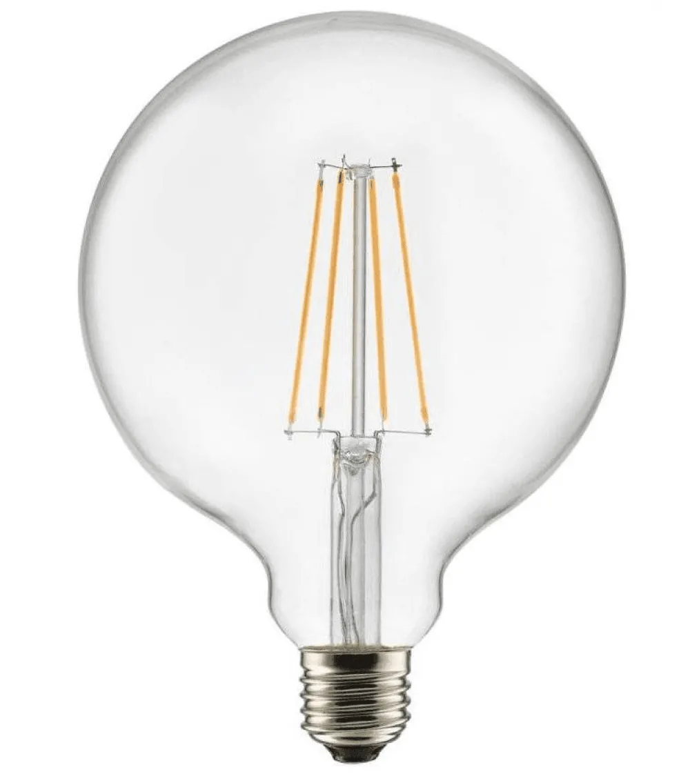 Unison E27 glob 7,5W 2200K dimbar Transparent