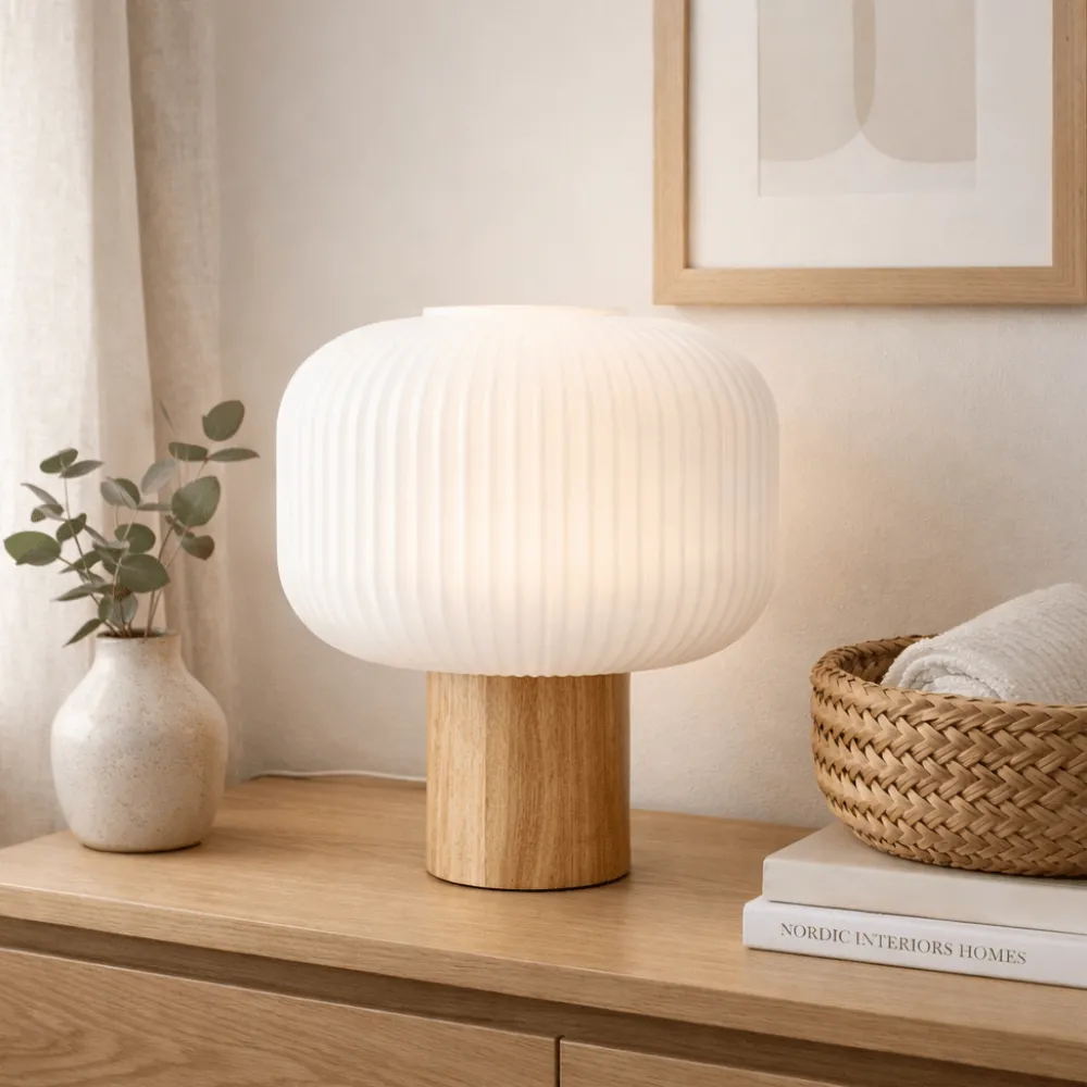 Clearance Nordic Lighting Ekerum 34cm bordslampa Vit
