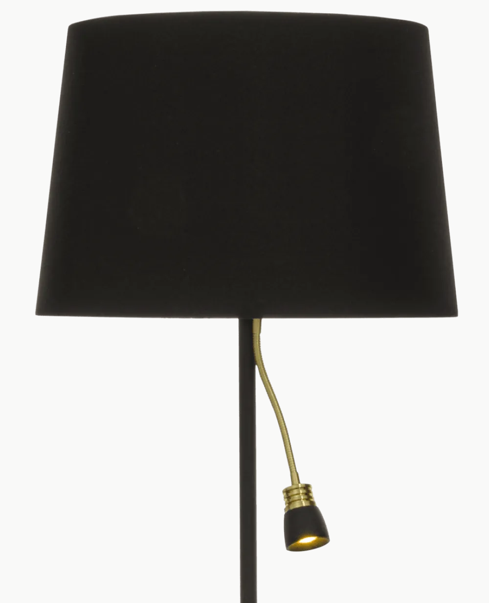 Best Aneta Lighting Eketorp golvlampa Svart