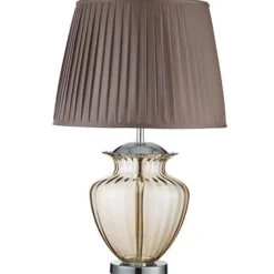 Clearance Searchlight Elina 70cm bordslampa Brun