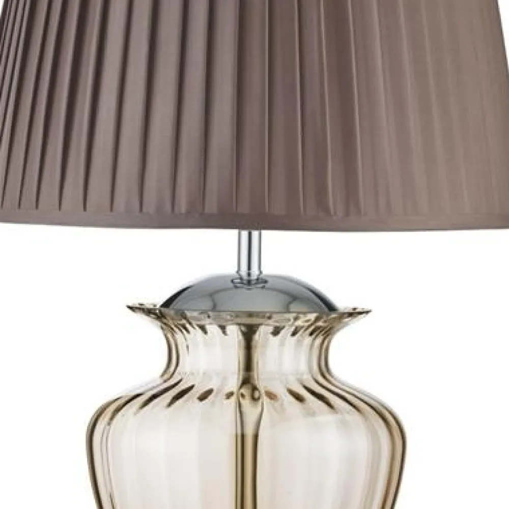 Clearance Searchlight Elina 70cm bordslampa Brun