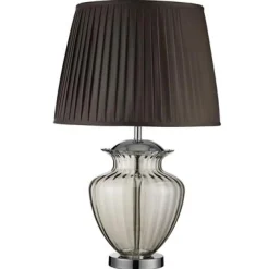 Clearance Searchlight Elina 70cm bordslampa Brun