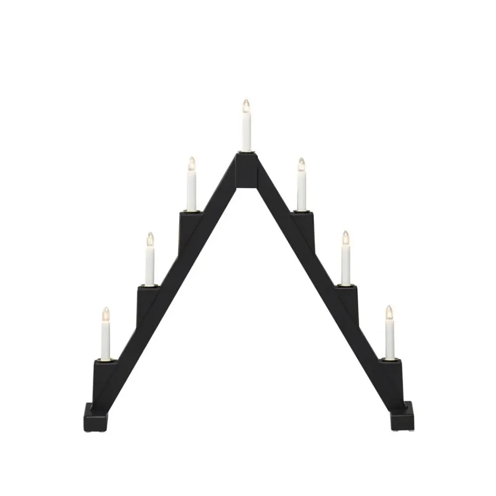 Clearance Konstsmide Elljusstake 7ljus vikbar
