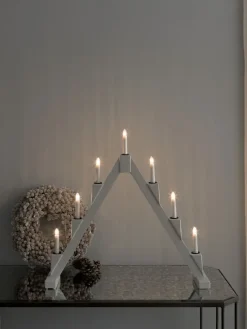 Outlet Konstsmide Elljusstake 7ljus vikbar