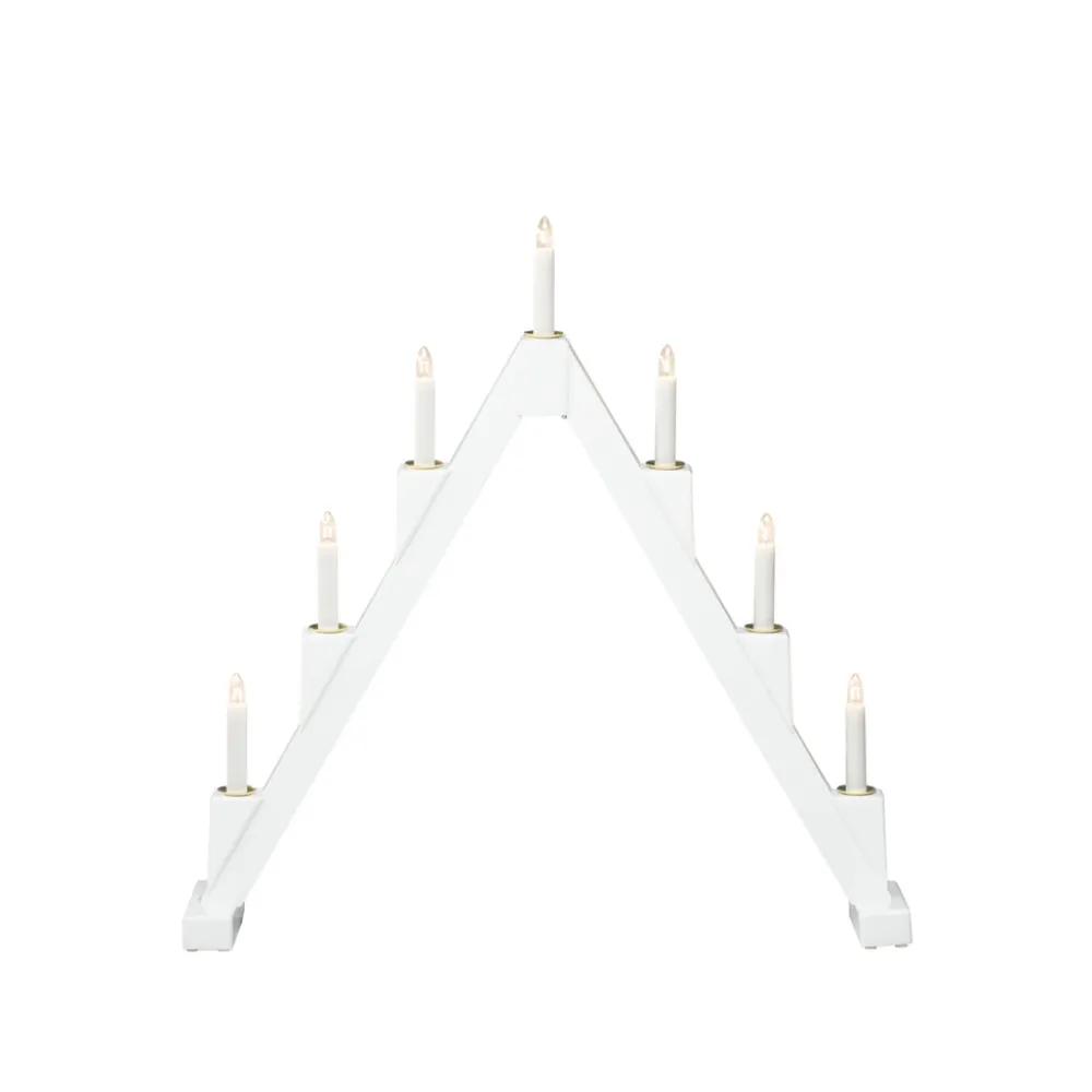 New Konstsmide Elljusstake 7ljus vikbar