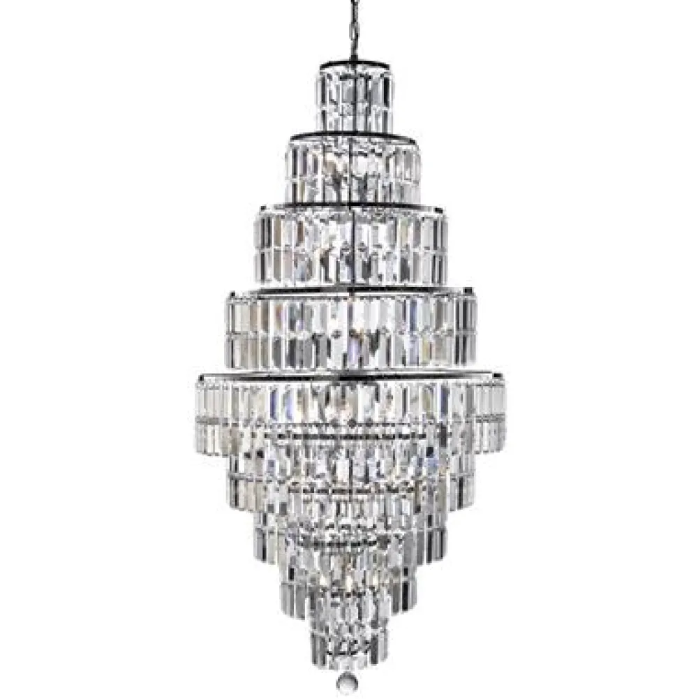 Discount Searchlight Empire Ø60 kristall Krom
