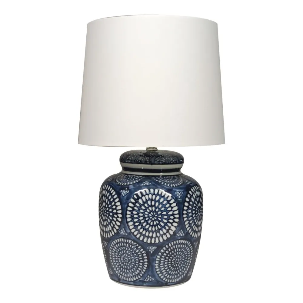 Online Lampan Emsfors 43cm bordslampa Blå