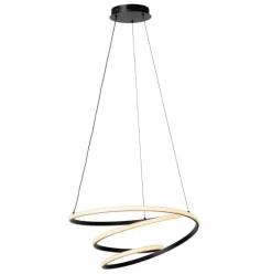 Hot Lucide Espiral Ø52 taklampa Svart