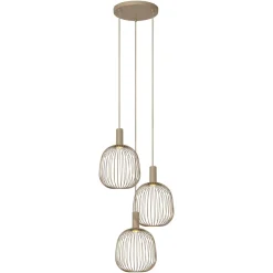 Outlet Lucide Esterel Ø50 taklampa Beige