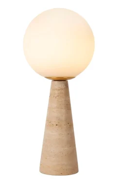 Discount Lucide Evin 45cm bordslampa Opal