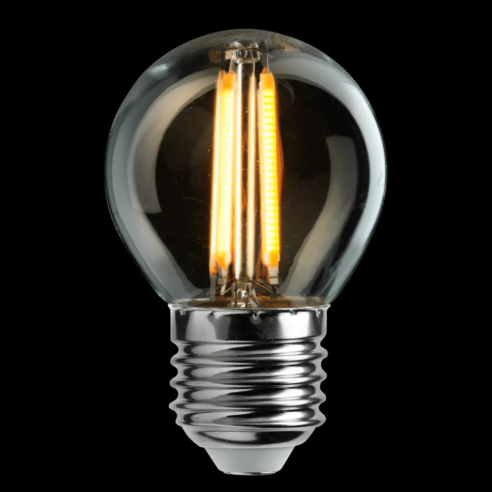 Clearance Unison E27 4,5W 2200K 3-steg dimbar minne Transparent