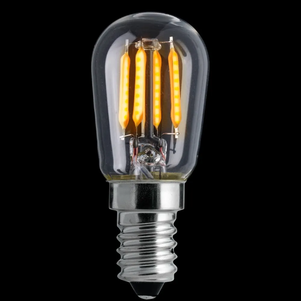 Unison E14 2,5W 2200K 3-steg dimbar minne Transparent