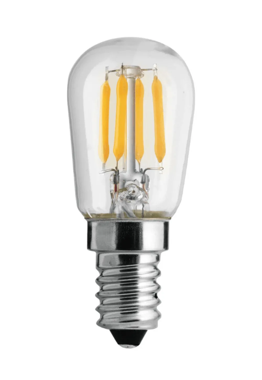 Unison E14 2,5W 2200K 3-steg dimbar minne Transparent