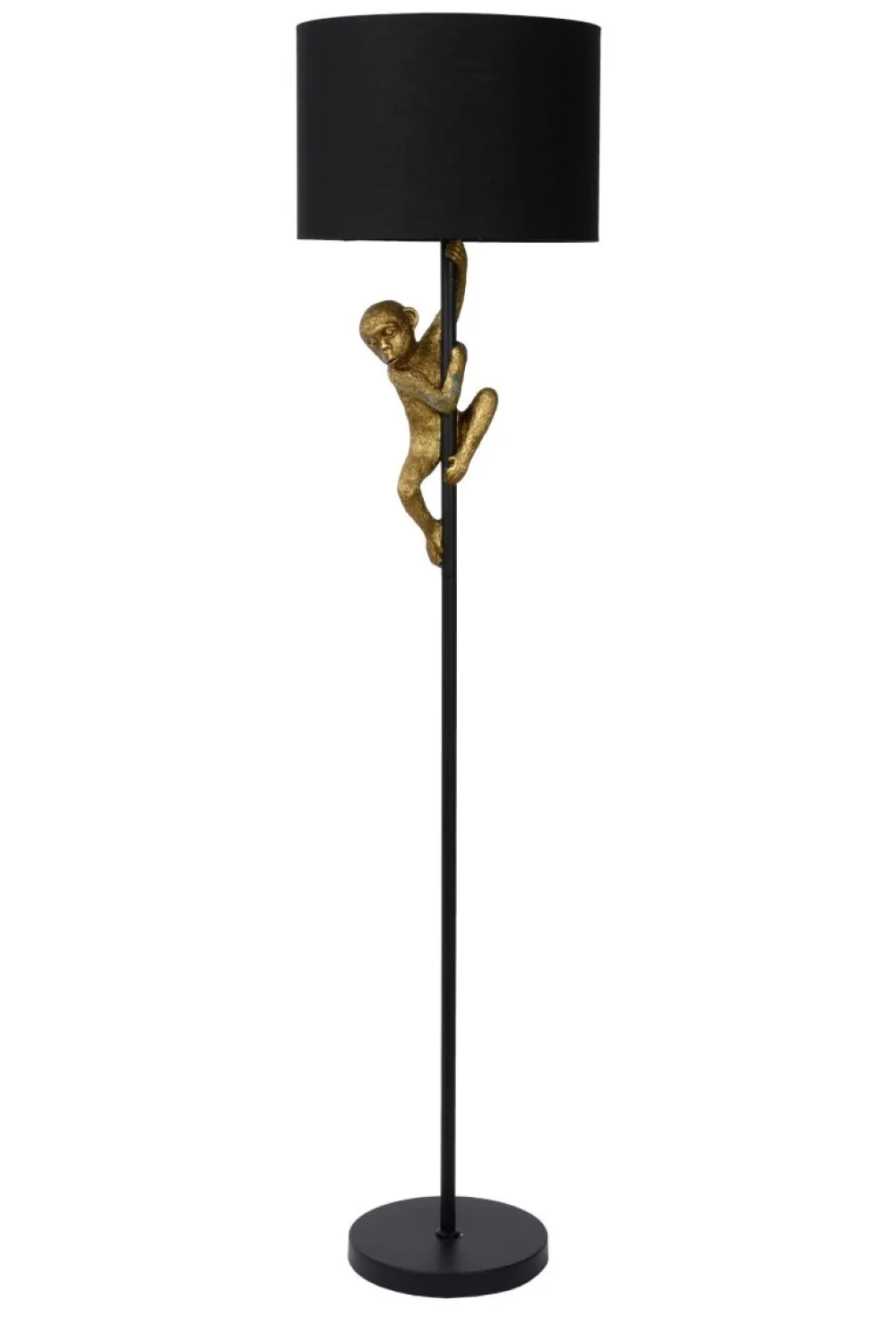 Discount Lucide Extravaganza Chimp golvlampa Svart