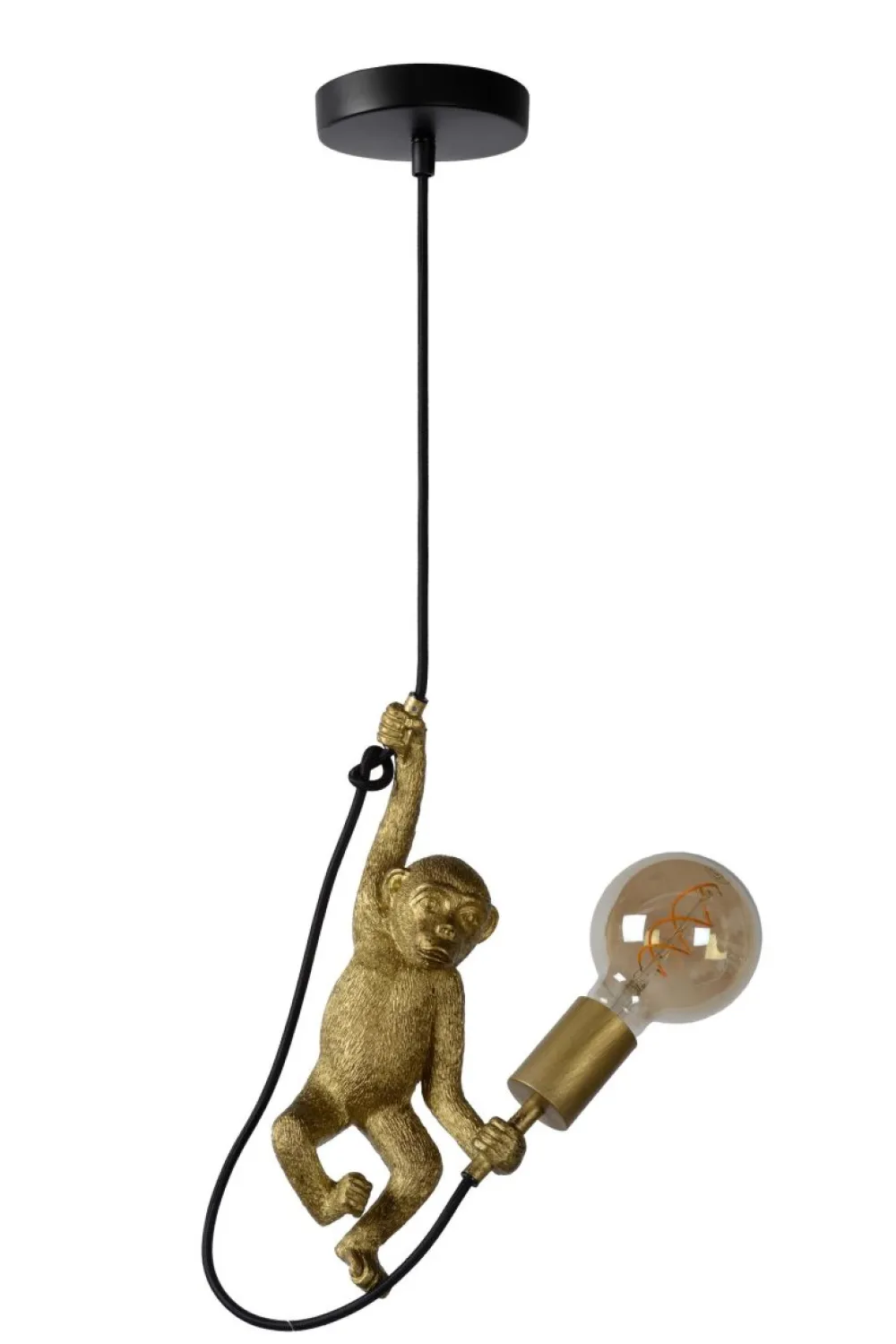 Online Lucide Extravaganza Chimp Ø18 taklampa Svart