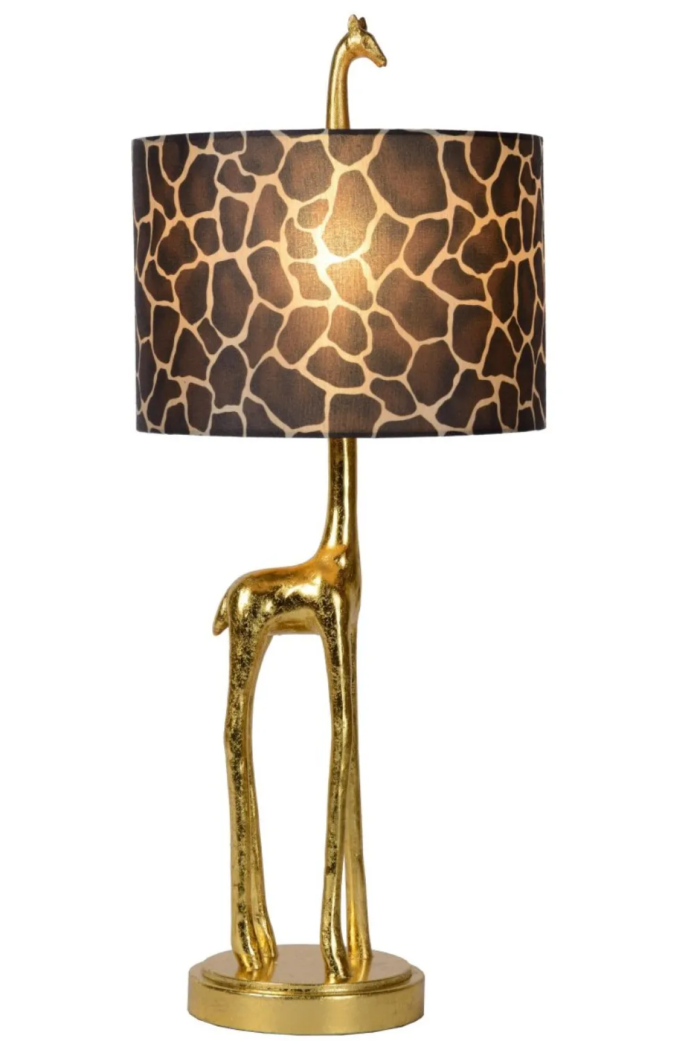 Online Lucide Extravaganza Miss Tall 60cm bordslampa Mattguld/mässing