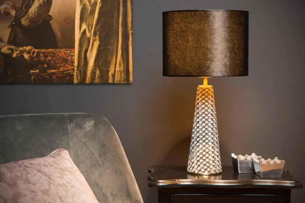 Best Lucide Extravaganza Velvet 47cm bordslampa
