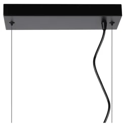 Clearance Lucide Fabian 80cm taklampa Svart