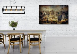 Clearance Lucide Fabian 80cm taklampa Svart