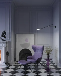 Maytoni Fad 100cm vägglampa Svart