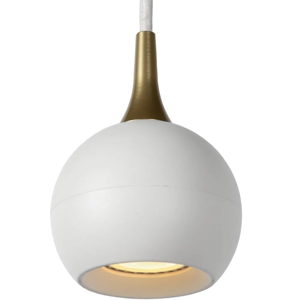 Online Lucide Favori 100cm taklampa Vit