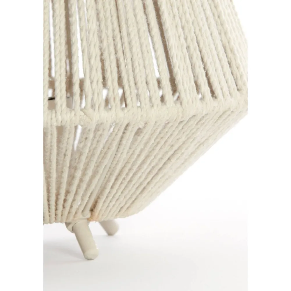 Best Light & Living Felida 32cm bordslampa Krämvit