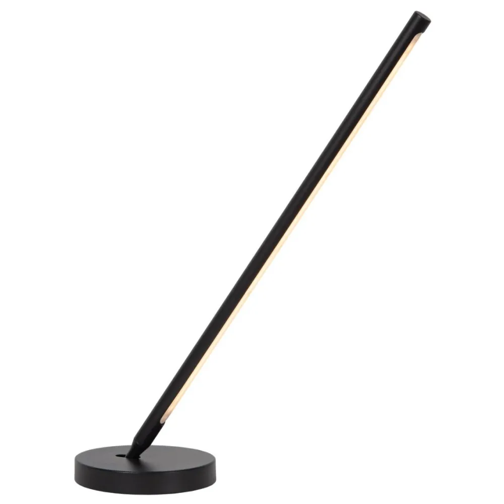 Lucide Finan 60cm bordslampa Svart
