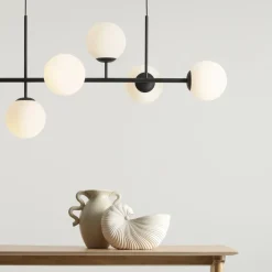 Clearance Artera Fin 142cm taklampa Svart
