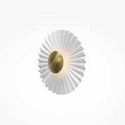 Online Maytoni Fiore Ø30 vägglampa Mässing