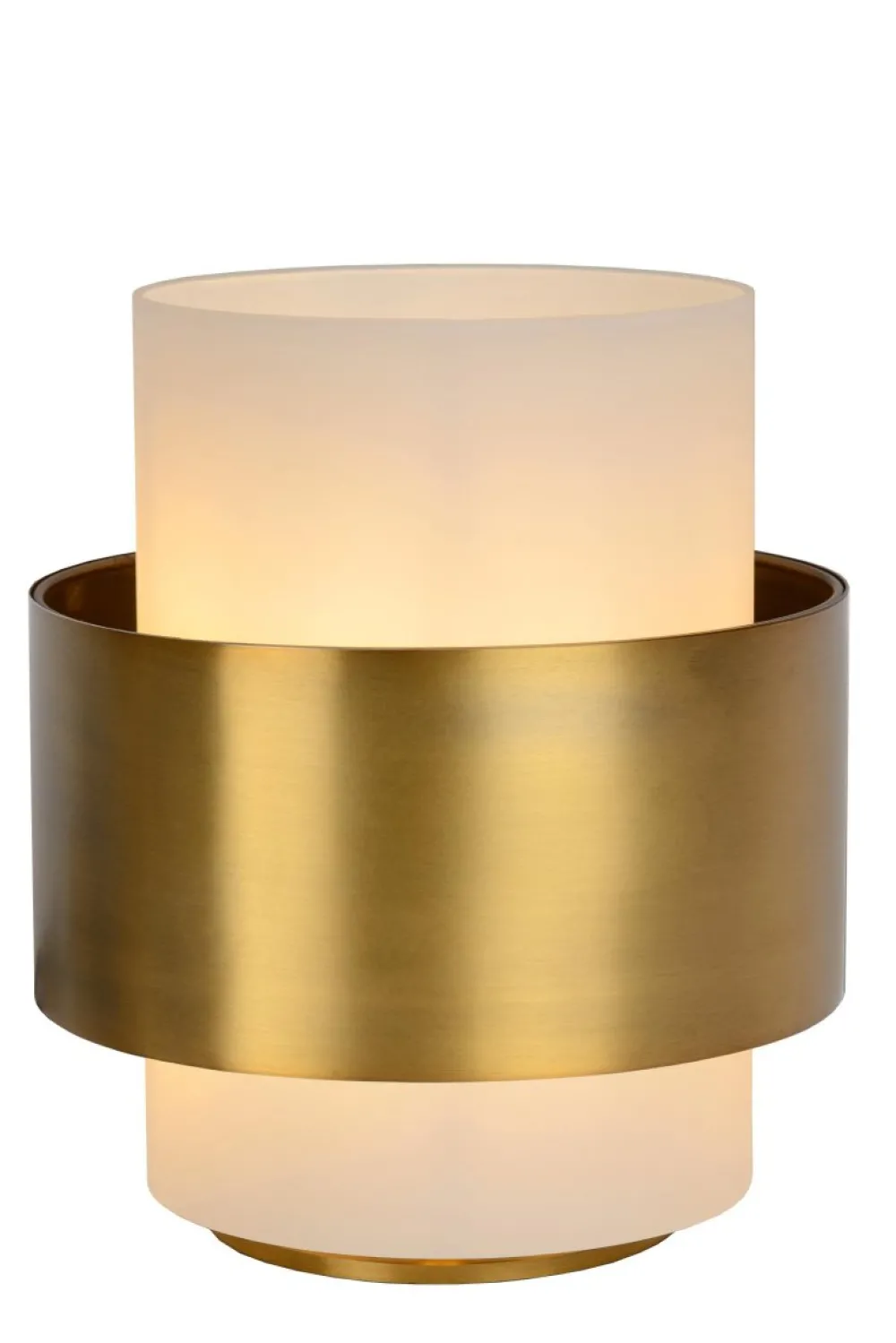Best Lucide Firmin 24cm bordslampa Mattguld/mässing