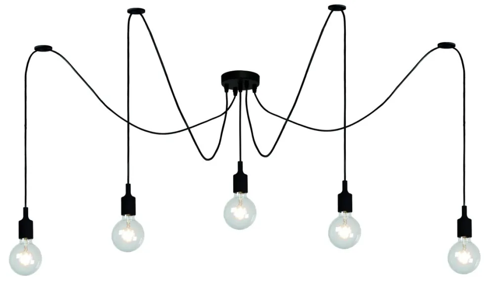 Discount Lucide Fix Ø400 taklampa Svart