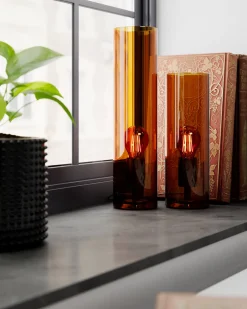 Outlet By Rydéns Flake 40cm bordslampa Amber