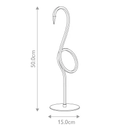 Outlet Elstead Lighting Flamingo 50cm bordslampa