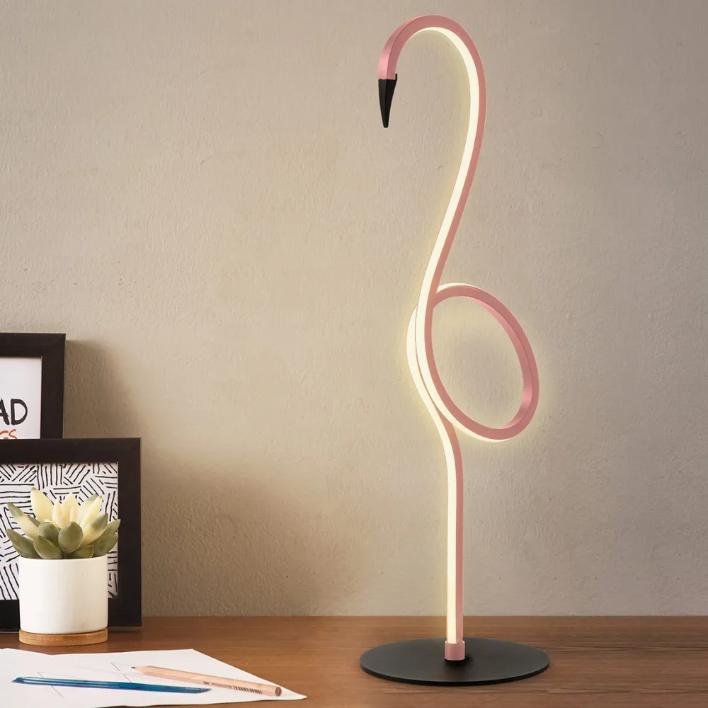 Outlet Elstead Lighting Flamingo 50cm bordslampa