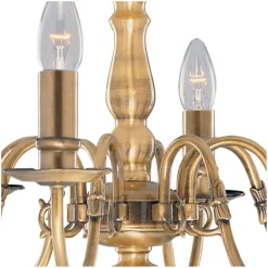 Outlet Searchlight Flemish 8 Ø62 taklampa Mässing