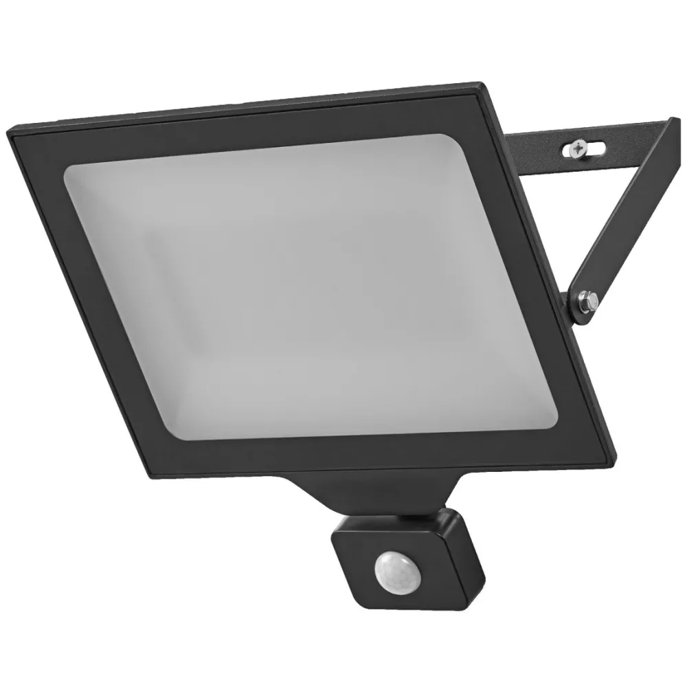 Sale Osram Floodlight Essential Sensor 200W utelampa Svart